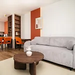 Amber & Wood 5 Min To Old Town Parking River View & Balcony By Uniquerent Lejlighed Wrocław